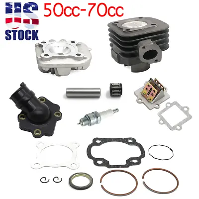 Big Bore 50cc-70cc Top End Cylinder Kit For Polaris Predator Scrambler Sportsman • $115.99