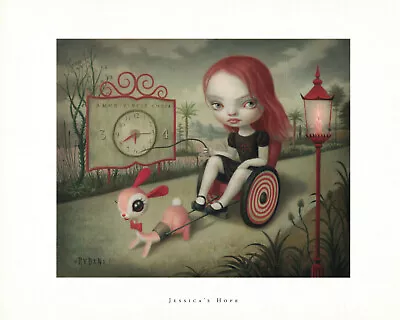 Mark Ryden  Jessica's Hope  Porterhouse Fine Art Edition Print Microportfolio 3 • $24.95