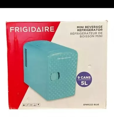 Frigidaire Diamond 9 Can Mini Beverage Cooler Blue • $29