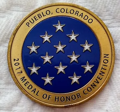 2017 Medal Of Honor Convention Challenge Coin! • $40