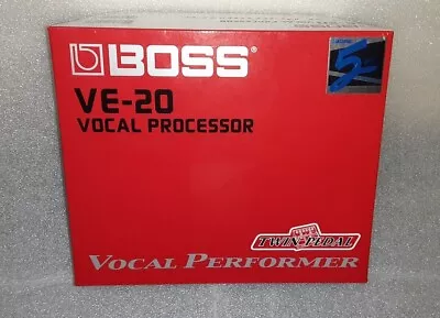 BOSS VE-20 Vocal Performer Processor Twin Pedal • $252.95
