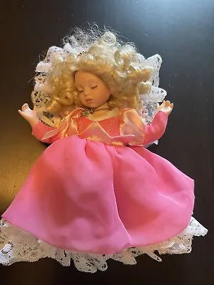 Marie Osmond Porcelain Doll Tony Tot Sleeping Beauty Limited Edition Vintage  • $24