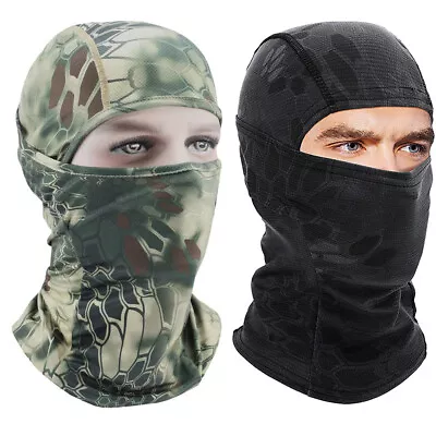 Military Tactical Motorcycle Cycling Balaclava Face Cover Headwear Helmet Liner • $7.99