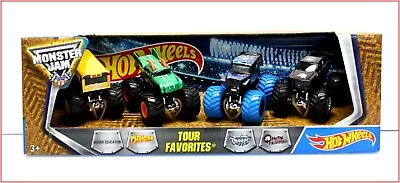 4 TRUCK - Monster Jam TOUR FAVORITES 2 -DRAGON Mulisha EDUCATION Son-Uva Digger • $42.95