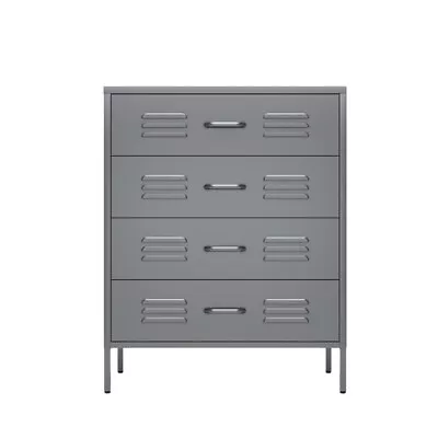 Metal Storage Cabinet With 4 Drawers For OfficeHomeGarage • $229