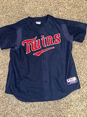 Majestic Authentic Minnesota Twins  Jersey Size XL • $40