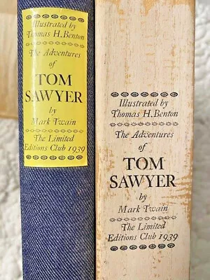 SIGNED LIMITED Mark Twain ADVENTURES OF TOM SAWYER  Limited Edtions Club 1939 • $900