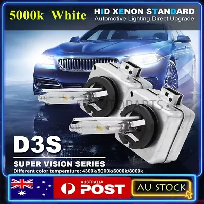 D3S 5000K Headlights Xenon HID Bulbs Globes Lamp 35W • $33.99