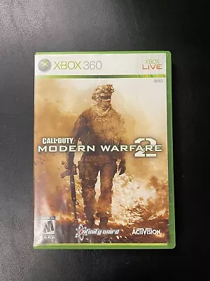 Call Of Duty Modern Warfare 2 Authentic Xbox 360 Replacement Case Only No Game • $5.25