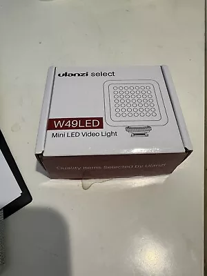 Ulanzi Select Mini LED Video Light W49LED • $0.99
