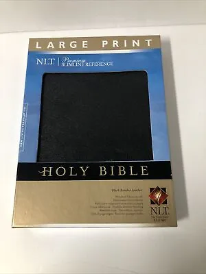 Premium Slimline Reference Bible NLT Large Print • $41.41