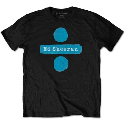 ED SHEERAN - Unisex T- Shirt - Divide - Black Cotton • $36.08