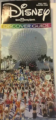 Walt Disney World Disney Discover Guide Fall 1987 Winter 1988 • $12.50