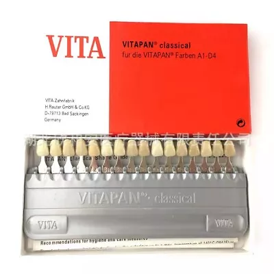 Dental VITAPAN Classical 16 Colours Tooth Shade Guide FIRST COPY Teeth Whitening • $15.99