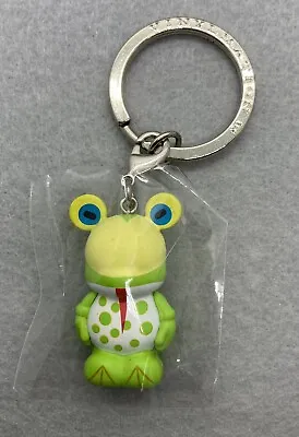 Disney Vinylmation Jr Frog It's A Small World Keychain Key Ring Series 4 NEW • $21.15