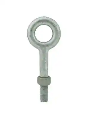 Hot Dipped Galvanized Eye Bolt With Nut - Imported - G291 Type • $2.99