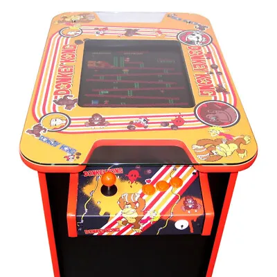 £799 • Buy Arcade Machine Cocktail Table | 60 Retro JAMMA Free Play Games | Donkey Kong