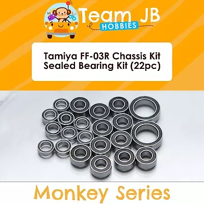 Tamiya FF-03R Chassis Kit - 22 Pcs Rubber Sealed Bearings Kit • $20.99