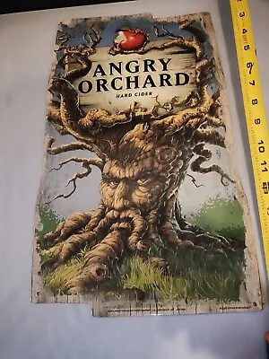 Angry Orchard Hard Cider Metal Beer Sign 2013 • $18