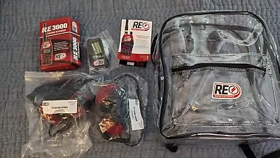 Racing Electronics RE3000 Racing Scanner With 2 RE-58 Headset + Backpack • $350