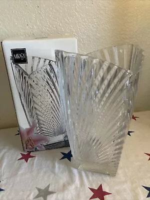 Beautiful Mikasa Crystal Vase New With Box • $1.99