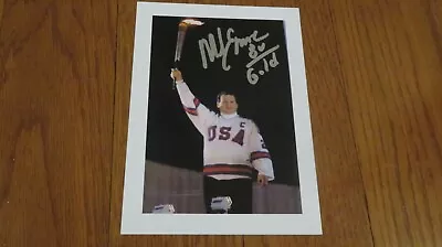 Mike Eruzione Autographed Hand Signed 5x7 Photo USA Gold Olympic Miracle Hockey • $9.99