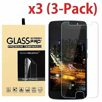 3X Tempered Glass Screen Protector Saver For Motorola Moto G5S / G5S Plus • $3.55