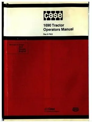 David Brown 1690 Operators Manual • £22