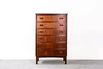 Danish Mid-Century Teak Highboy Dresser - (321-054) • $1995