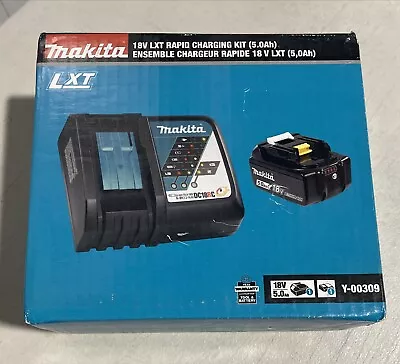 Makita 18v LXT Rapid Charging Kit Y-00309 OPEN BOX • $89.95