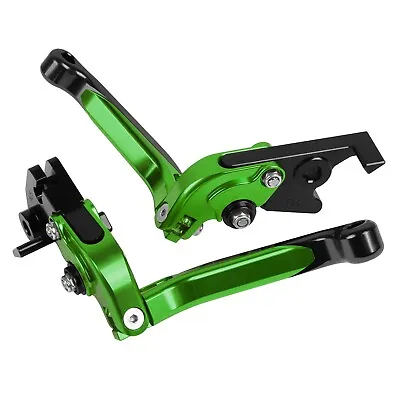 For Kawasaki ZX6R/636	2007-2018 2017 2016 2015 Fold Extend Clutch Brake Levers • $31.35