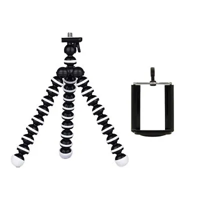 Mini Flexible Gorilla Tripod Stand Mount Grip & Holder For IPhone Mobile Phone • £5.49