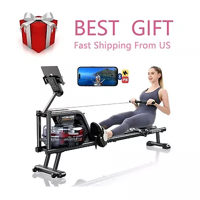 YOSUDA Magnetic/Water Rowing Machine 350 LB Weight Capacity • $229.99