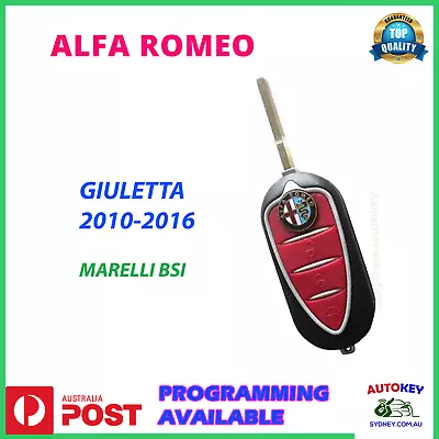 Alfa Romeo Giulietta Key Remote 2010 2011 2012 2013 2014 2015 2016 2017 2018 • $97.12