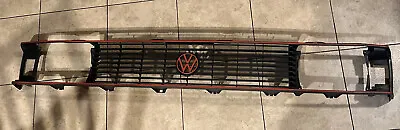 VW Mk1 Rabbit S  Rare Grill Red Stipe Red Emblem • $400
