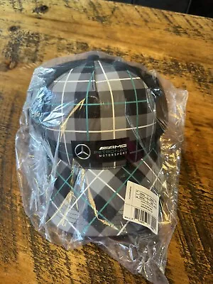 Mercedes Benz AMG Petronas Motorsport Tartan Baseball Cap • £0.99