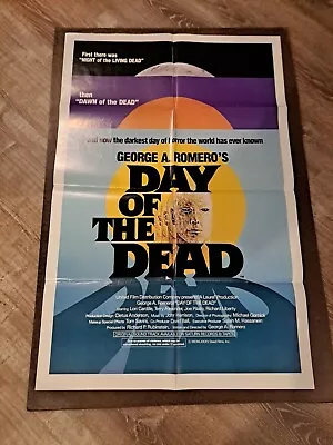George A. Romero's Day Of The Dead (1985) - Original One-Sheet Folded 27 X 41  • $90