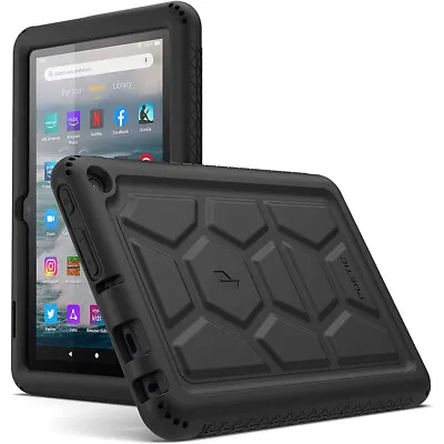 For Amazon Fire 7 Tablet Case 2022 | Poetic Soft Silicone Cover Black • $11.95