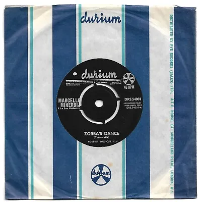 Zorba's Dance By Marcello Minerbi 7  45RPM Single 1965 Durium DRS 54001 *VG+* • £2.20