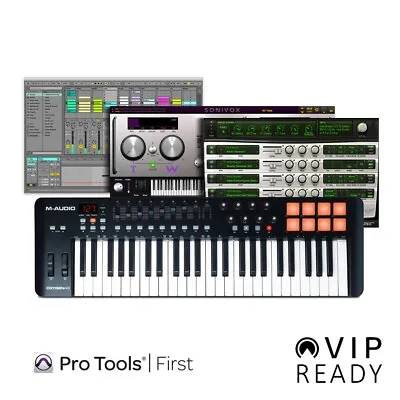 M-Audio Oxygen 49 MK4 49Key USB MIDI Keyboard Controller + Ableton & Air Xpand!2 • £151.50