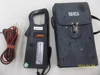 Vintage Universal Enterprises UEI Mcp9A 600V/300A Clamp Multimeter  Leads &case • $34.99