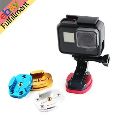 CNC 1/4  Base Tripod Mount Adapter For GoPro HERO 9 8 7 6 5 4 Xiaoyi Yi Camera • $12.75