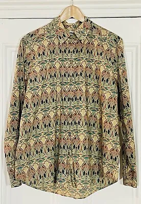 James Meade X Liberty Womens Ianthe Print Tana Lawn Blouse Shirt UK 18 EU 46 VGC • £44.99