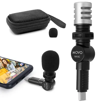Movo MA5C Mini Microphone For Android And USB Type-C Smartphones And Tablets • $29.95