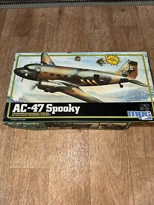 MPC #2-0204  AC-47 Spooky / Puff Gunship With Crew  1/72  Model Kit • $25