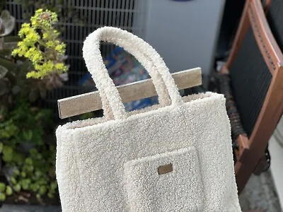 UGG Adrina Cream Sherpa Tote Bag New WOT • $79.99