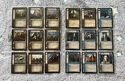 LORD OF THE RINGS CCG ~ Ents Of Fangorn ~ Full Set Of 128 Cards [2003] • £129.99