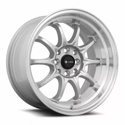 Vors TR3 16x8 4x100/4x114.3 20 Silver Wheel 16  Inch Alloy Rim 73.1 • $149.75
