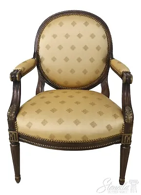 $895 • Buy 55165EC: EJ VICTOR French Louis XVI Style Open Armchair