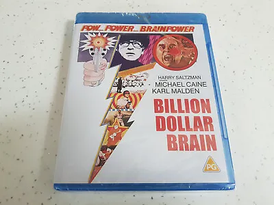 Billion Dollar Brain  -  Blu Ray -   New And Sealed  Michael Caine • £10.99